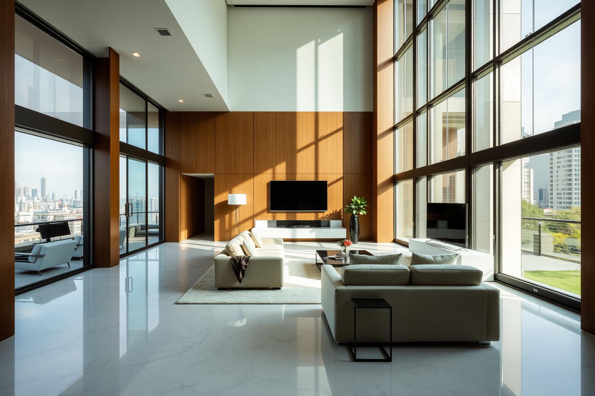 Apartamento de alto padrão reformado em São Paulo